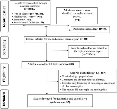 Drinking patterns, alcoholic beverage types, and esophageal cancer risk in Africa: a comprehensive systematic review and meta-analysis